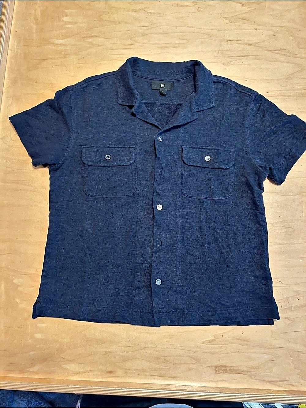 Banana Republic Men's Linen Cotton Shirt Size Medium